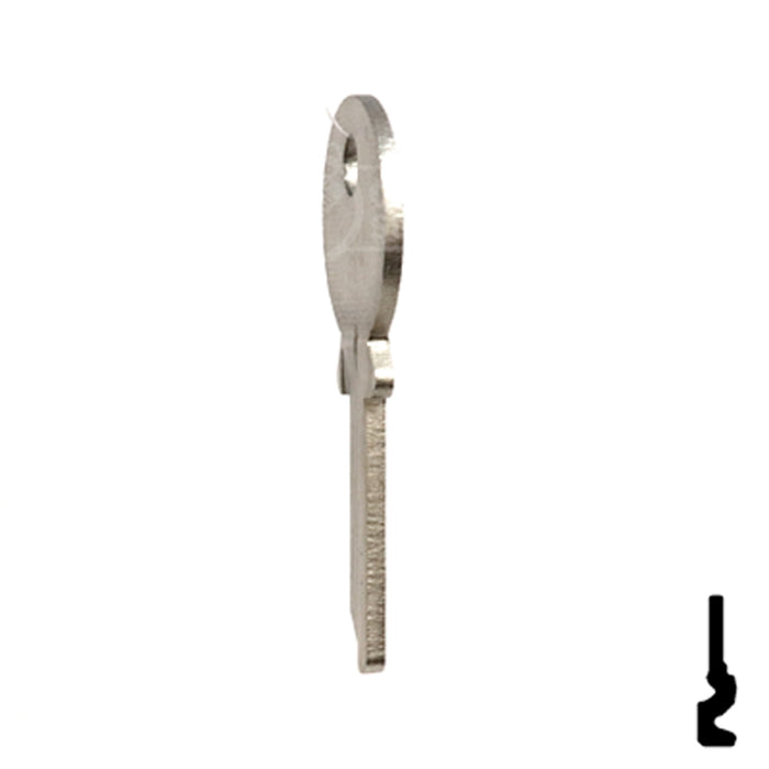 Uncut Key Blank | Yale | 997G Office Furniture-Mailbox Key Ilco
