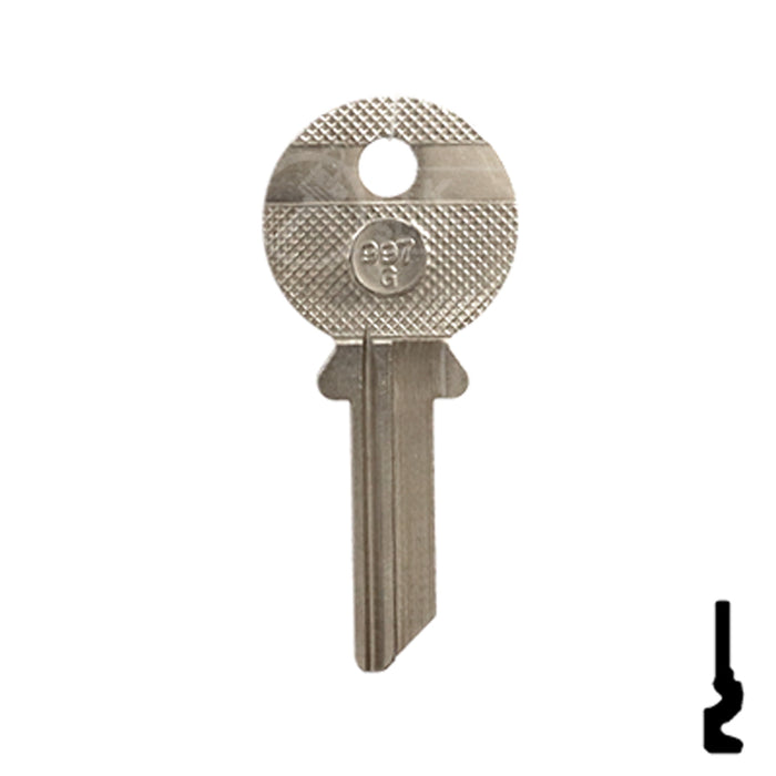 Uncut Key Blank | Yale | 997G Office Furniture-Mailbox Key Ilco