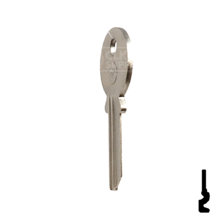 Uncut Key Blank | Yale | 997G Office Furniture-Mailbox Key Ilco