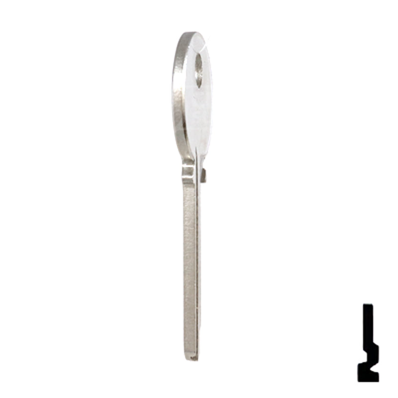 Uncut Key Blank | Yale | 998GST Office Furniture-Mailbox Key Ilco