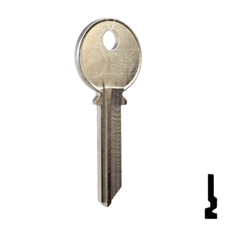 Uncut Key Blank | Yale | 998GST Office Furniture-Mailbox Key Ilco