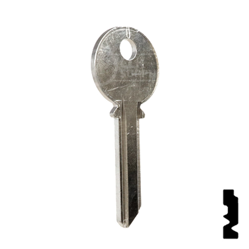 Uncut Key Blank | Yale | 998PD Office Furniture-Mailbox Key Ilco