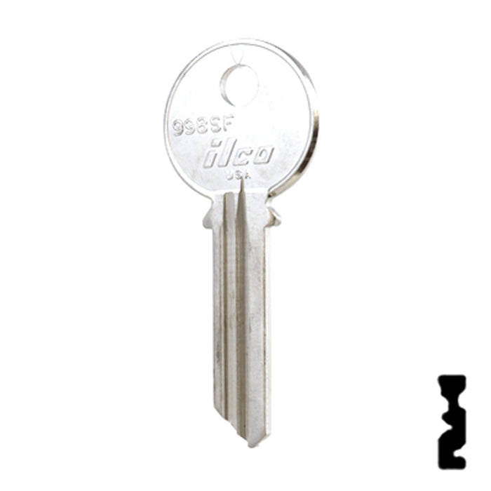 Uncut Key Blank | Yale | 998SF Office Furniture-Mailbox Key Ilco