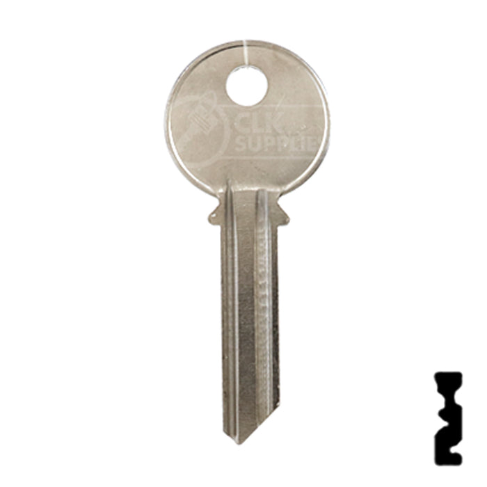 Uncut Key Blank | Yale | 998SF Office Furniture-Mailbox Key Ilco
