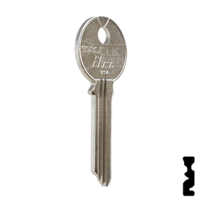 Uncut Key Blank | Yale | 998SF Office Furniture-Mailbox Key Ilco