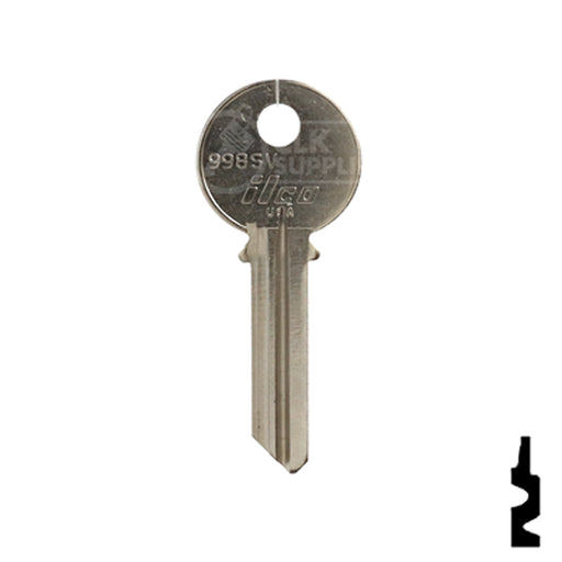 Uncut Key Blank | Yale | 998SV Office Furniture-Mailbox Key Ilco