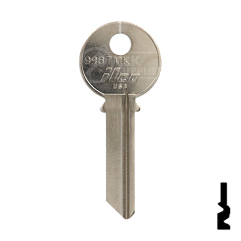 Uncut Key Blank | Yale | 998TMK
