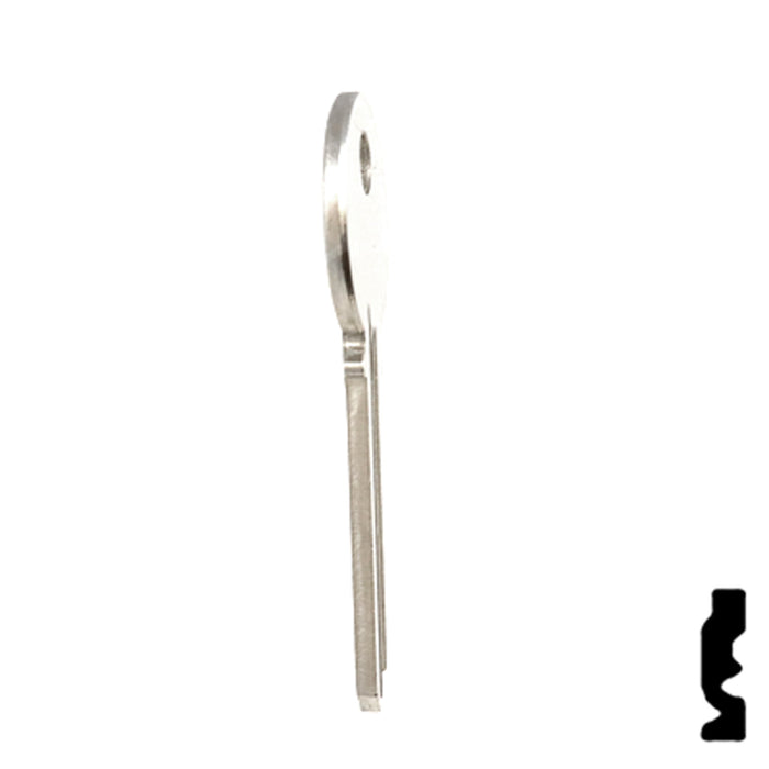 Uncut Key Blank | Yale | 998VD Office Furniture-Mailbox Key Ilco