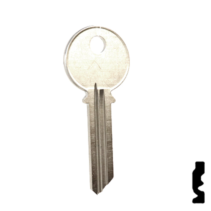 Uncut Key Blank | Yale | 998VD Office Furniture-Mailbox Key Ilco