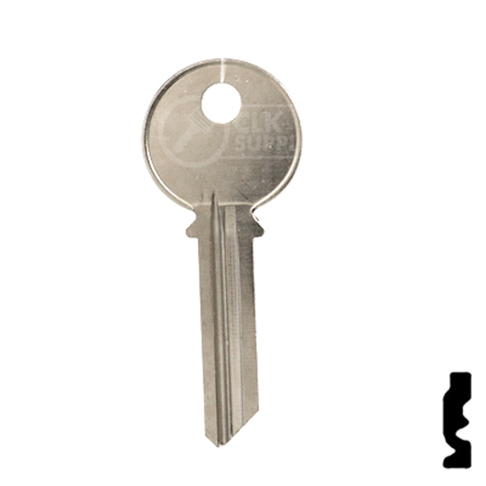 Uncut Key Blank | Yale | 998VD Office Furniture-Mailbox Key Ilco