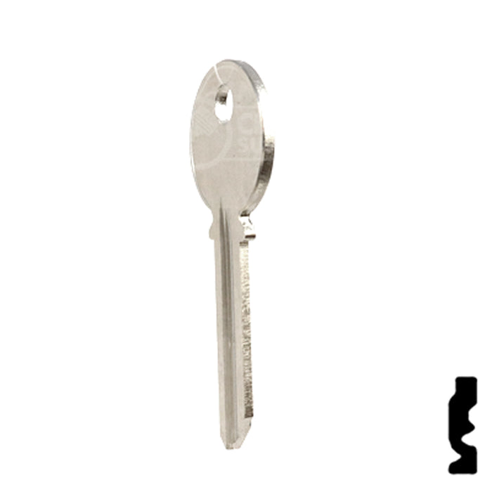 Uncut Key Blank | Yale | 998VD Office Furniture-Mailbox Key Ilco
