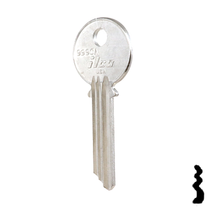 Uncut Key Blank | Yale | 999CA Office Furniture-Mailbox Key Ilco