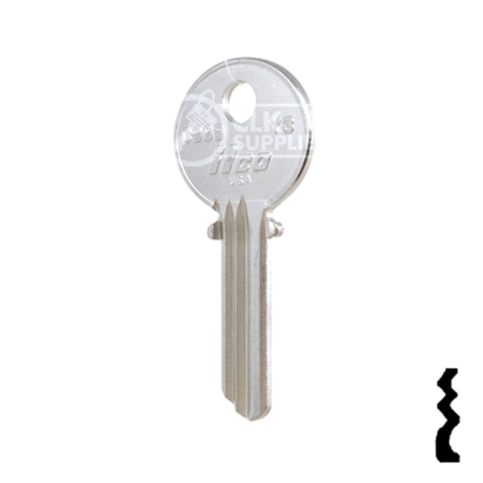 Uncut Key Blank | Yale | C999, Y3 Office Furniture-Mailbox Key Ilco
