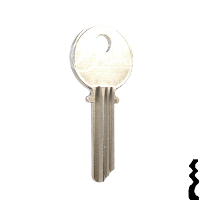 Uncut Key Blank | Yale | C999, Y3 Office Furniture-Mailbox Key Ilco