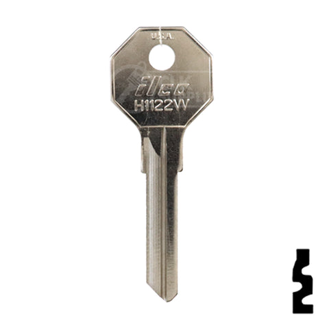 Uncut Key Blank | Yale | H1122W