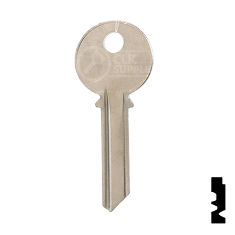 Uncut Key Blank | Yale | H1132 Office Furniture-Mailbox Key Ilco