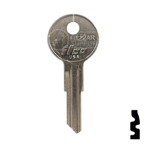 Uncut Key Blank | Yale | L1122AR