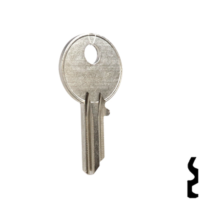 Uncut Key Blank | Yale | SX9B Office Furniture-Mailbox Key Ilco