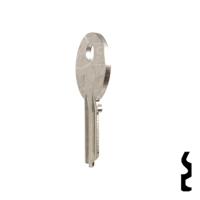 Uncut Key Blank | Yale | SX9B Office Furniture-Mailbox Key Ilco