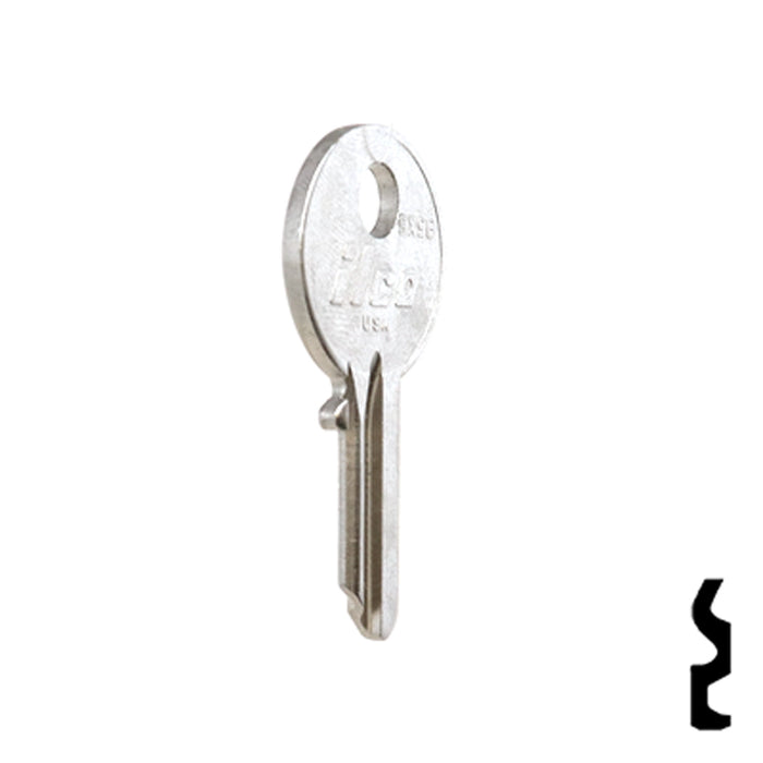 Uncut Key Blank | Yale | SX9B Office Furniture-Mailbox Key Ilco