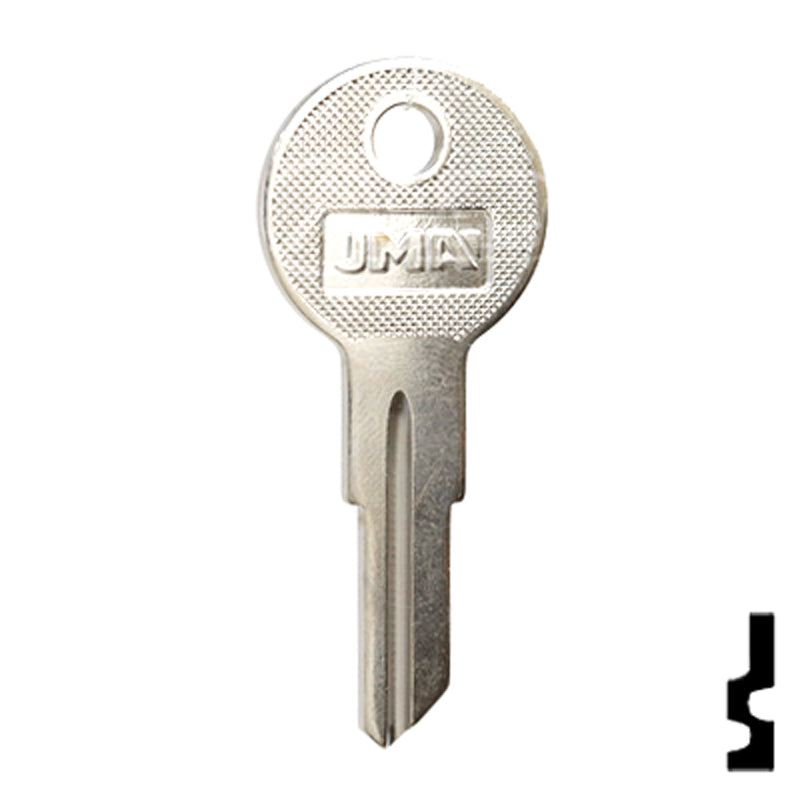 Uncut Key Blank | Yale | Y13-NP,O1122R — CLK Supplies