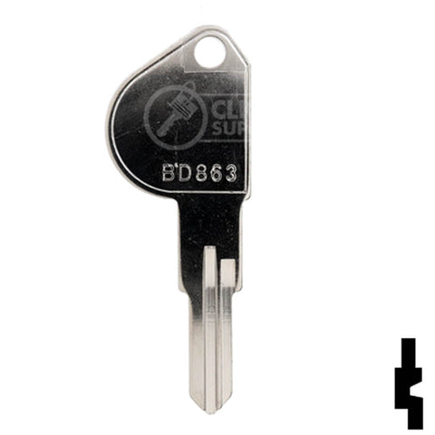 Uncut Mailbox Key | Home Depot, Lowes | BD863