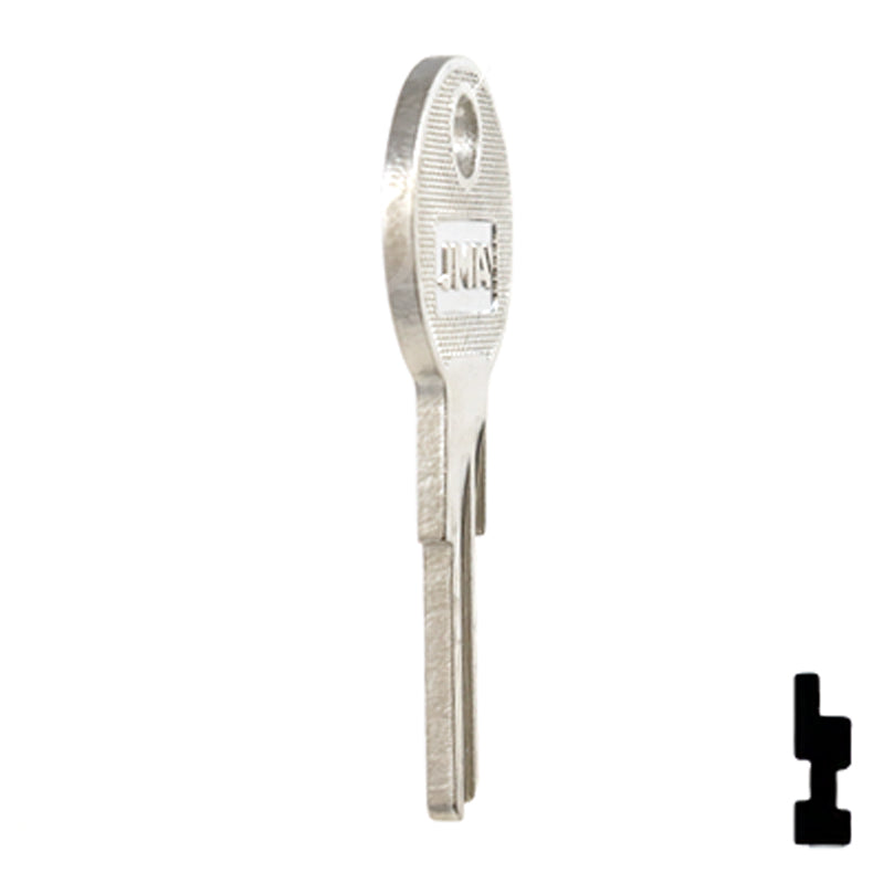 Uncut NP Key Blank | Illinois | ILL2, 1043C Office Furniture-Mailbox Key JMA USA