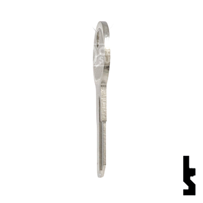 Uncut NP Key Blank | Illinois | ILL7, 1043D Office Furniture-Mailbox Key JMA USA