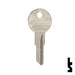 Uncut NP Key Blank | Illinois | ILL7, 1043D Office Furniture-Mailbox Key JMA USA