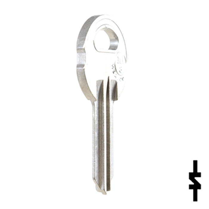 Uncut NP Key Blank | Illinois | ILL8, S1042ZP Office Furniture-Mailbox Key JMA USA