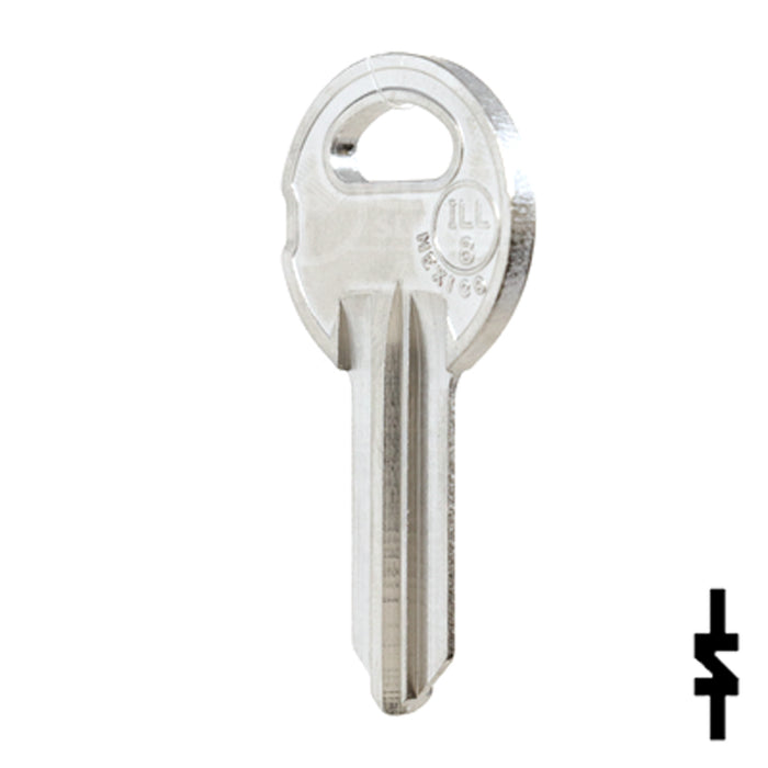 Uncut NP Key Blank | Illinois | ILL8, S1042ZP Office Furniture-Mailbox Key JMA USA