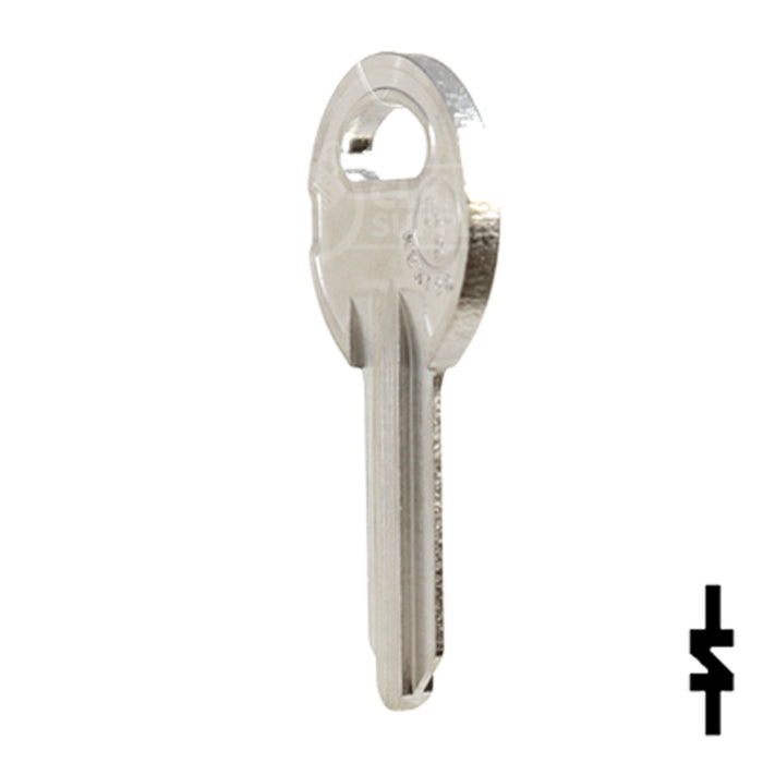 Uncut NP Key Blank | Illinois | ILL8, S1042ZP Office Furniture-Mailbox Key JMA USA