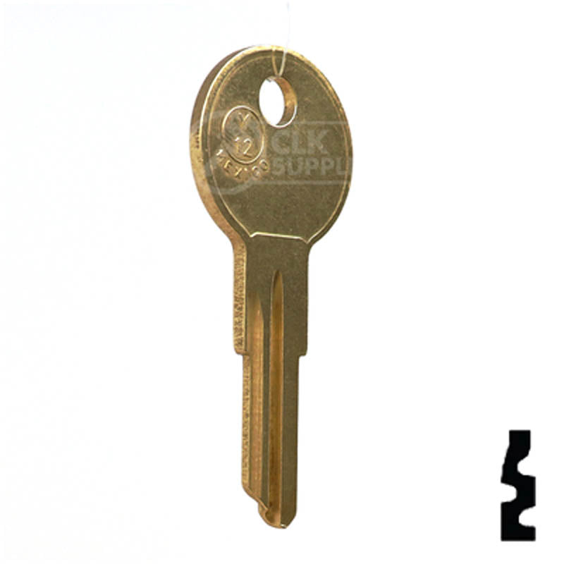 Y12, O1122A Yale Key Office Furniture-Mailbox Key JMA USA