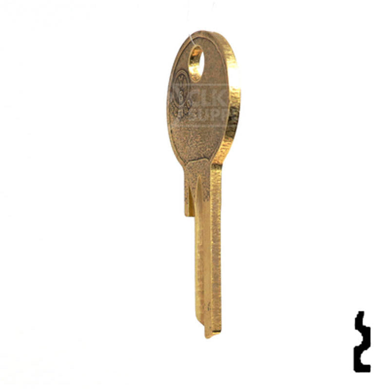 Uncut Key Blank | Yale | Y6, 997X