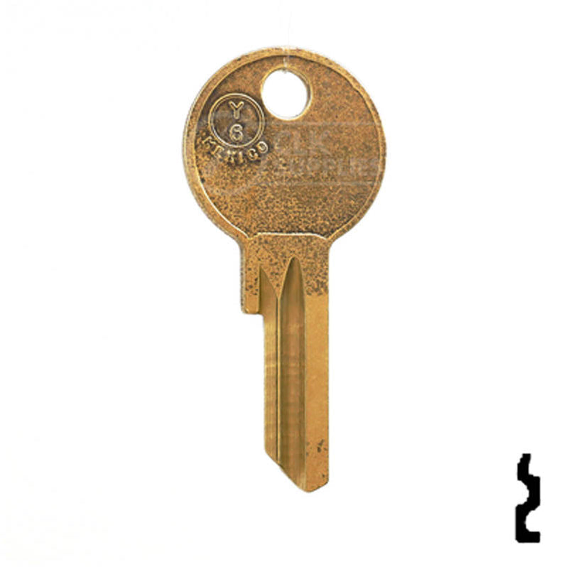 Uncut Key Blank | Yale | Y6, 997X