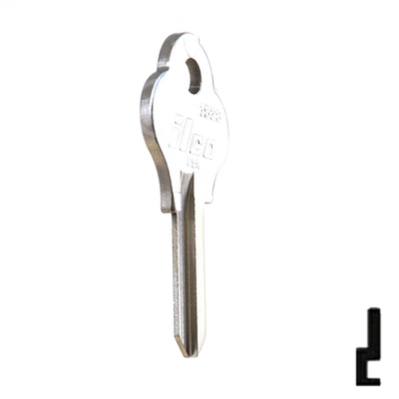 1528 Pado Key Padlock Key Ilco