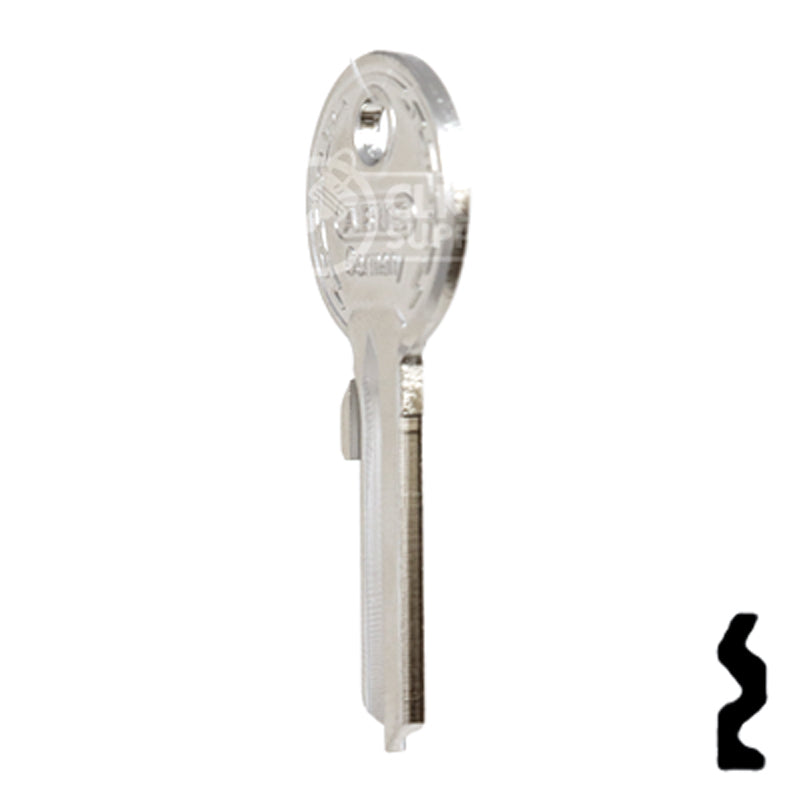 Uncut Key Blank | ABUS | ABUS 24/RK26 KBR for 41 Series Locks, 90015 Padlock Key Abus Lock Co.
