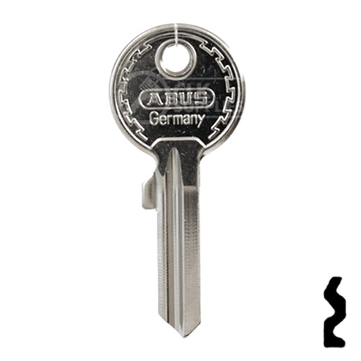 Uncut Key Blank | ABUS | ABUS 24/RK26 KBR for 41 Series Locks, 90015 Padlock Key Abus Lock Co.