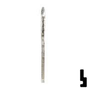Uncut Key Blank | ABUS | ABUS 55/50 KB for 55/50 Series Locks, 90170 Padlock Key Abus Lock Co.