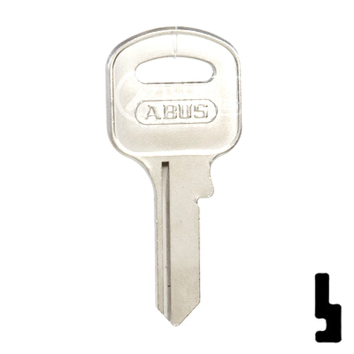 Uncut Key Blank | ABUS | ABUS 55/50 KB for 55/50 Series Locks, 90170 Padlock Key Abus Lock Co.