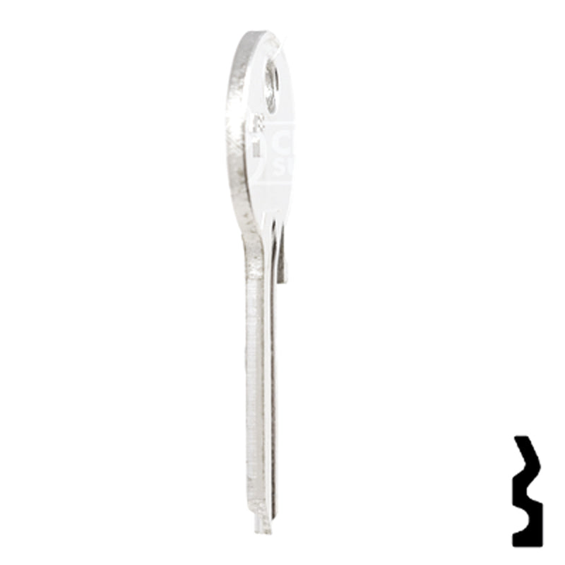 Uncut Key Blank | Abus Padlock | AB20 Padlock Key Ilco