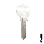 Uncut Key Blank | Abus Padlock | AB3 Padlock Key Ilco