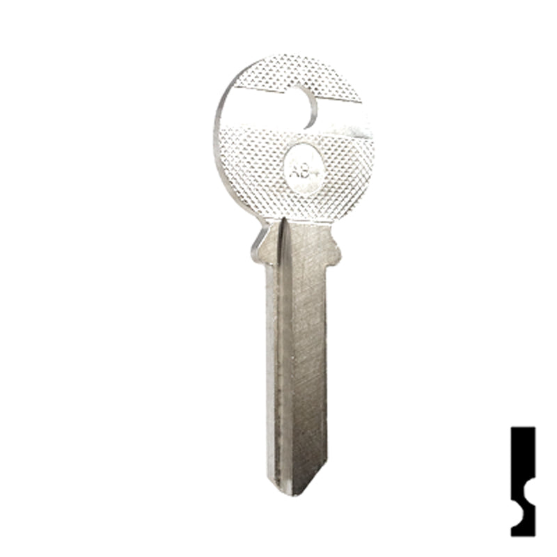 Uncut Key Blank | Abus Padlock | AB4 Padlock Key Ilco