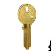 Uncut Key Blank | American Padlock | AM3JU-1-BR, 1046 Padlock Key JMA USA