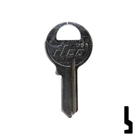 Uncut Key Blank | Imported Padlock, Master Padlock | EZ4, M1