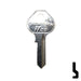 Uncut  Key Blank | Master | 1092N, M10 Padlock Key Ilco