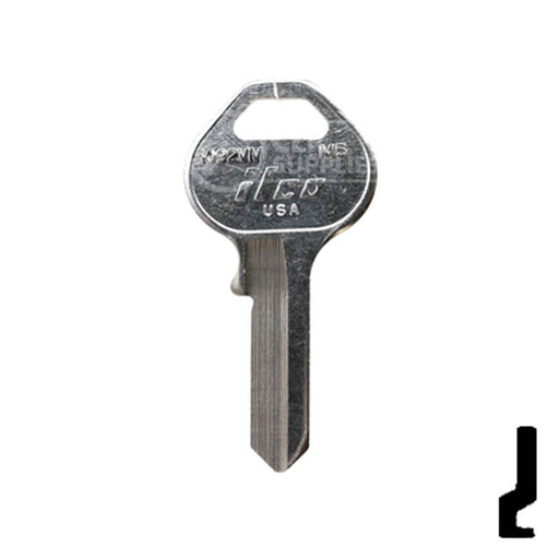 Uncut  Key Blank | Master | 1092VM, M5 Padlock Key Ilco