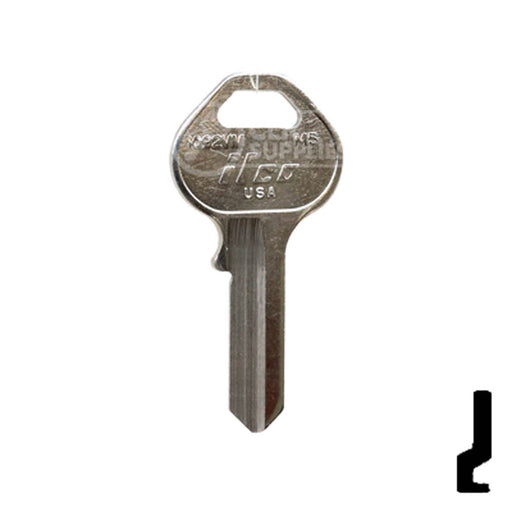 Uncut  Key Blank | Master | 1092VM, M5 Padlock Key Ilco