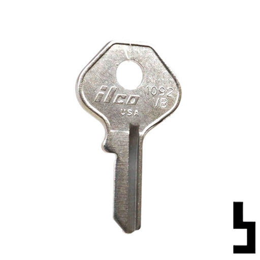 Uncut Key Blank | Master Padlock | 1092VB Padlock Key Ilco