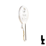 Uncut Key Blank | Master Padlock | BD134 Padlock Key Framon Manufacturing Company, Inc